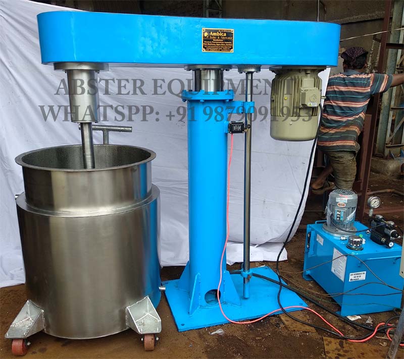 Hydraulic High Speed Disperser Mixer